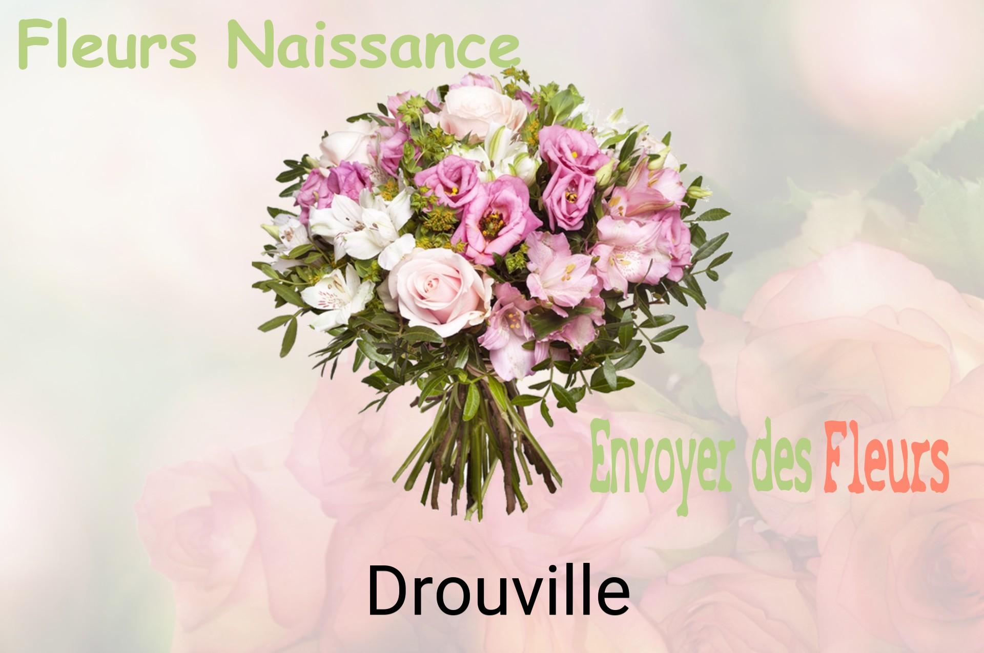Bouquet de fleurs de naissance livré à Drouville